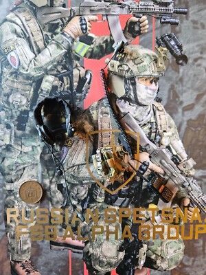 DAMTOYS Russian Spetsnaz FSB Alpha Group Radio & Headset lose Maßstab 1:6