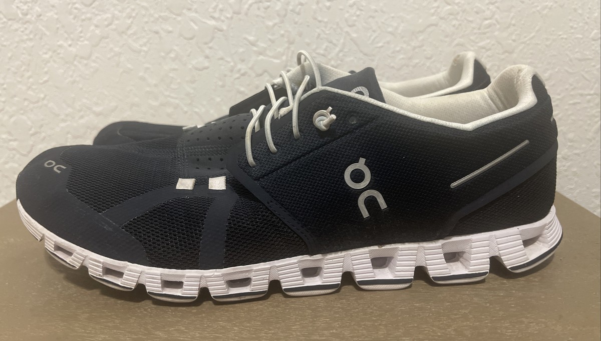 ON Cloud 5 Running Shoes Navy White Men