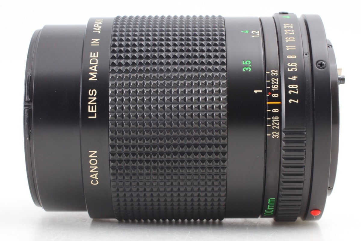MINT w/ Hood】 Canon New FD NFD 100mm f2 MF Telephoto Portrait