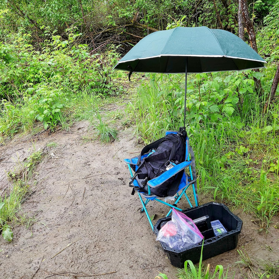 Wearable HandsFree Umbrella Sun Rain Blocker Fishing Outdoor Use