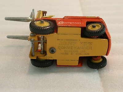 dinky toys　conveyancer fork lift truck Dinky 3.8” FORK LIFT TRUCK CONVEYANCER Diecast #404 W/ DRIVER NICE