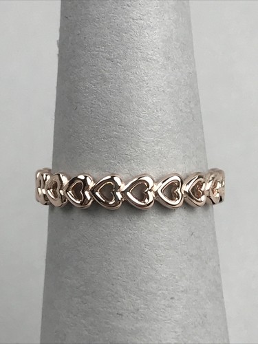 Authentic PANDORA ROSE GOLD Linked Love 
