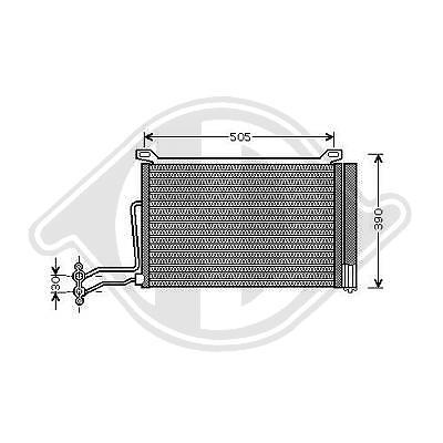 Diederichs Kondensator Klimaanlage Mit Trockner FüR Mini Mini R50 R53-image