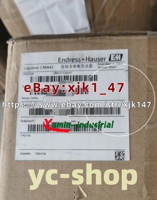 1PCS New E+H CM442-4JQ0/0 Multi-parameter emitter Delivered via FedEx or DHL