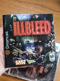 Illbleed (Sega Dreamcast, 2001) CIB Complete Tested - Excellent Disc