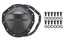 Black Steel 12 Bolt 8.75 Rg Differential Cover Rear Fits Chevygm