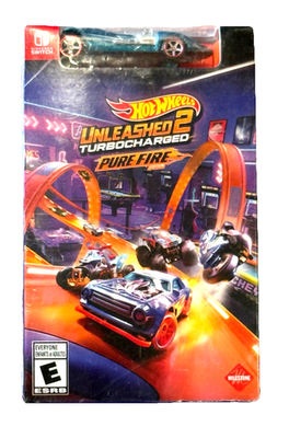 #ad Hot Wheels Unleashed 2 Turbocharged Nintendo Switch Game w Exclusive Car $35.16