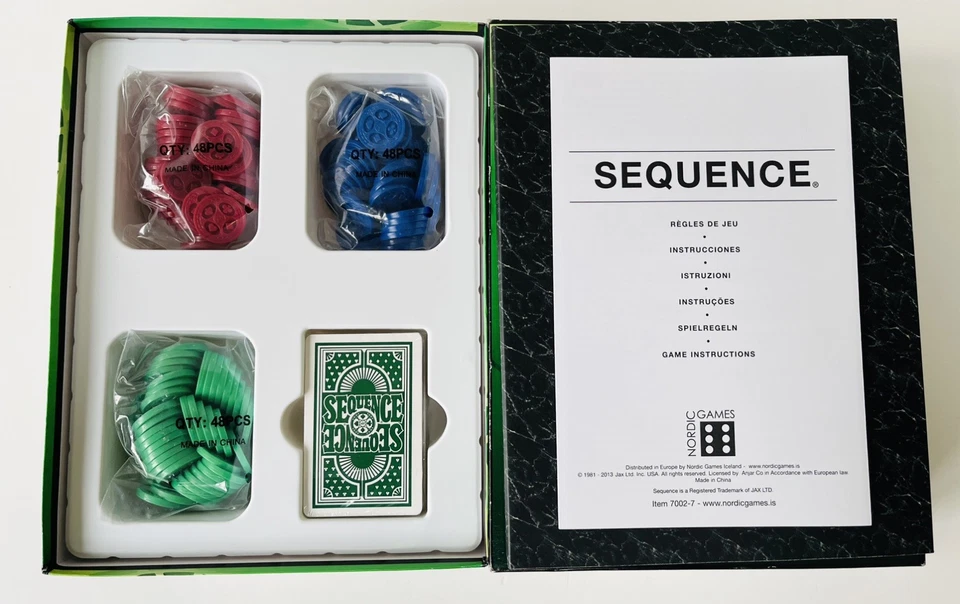 Sequence Card Game Goliath New - Image 3 of 4