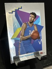 2024-25 Topps Finest - Chet Holmgren #165 Silver Refractor Oklahoma City Thunder