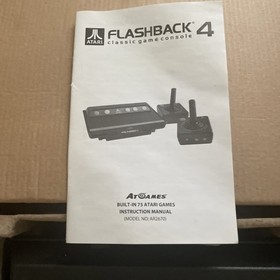 Atari Flashback 4 Classic Game Console 40th Anniversary Edition 75 Games
