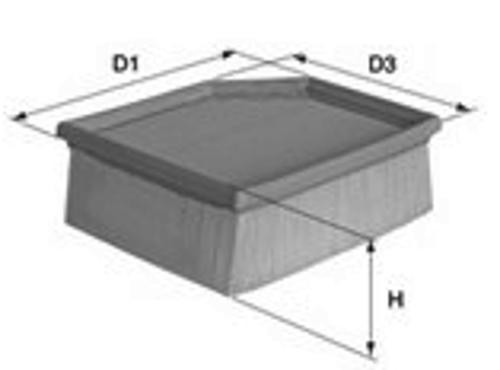 AIR FILTER A379 FOR RENAULT CLIO/IV/Hatchback/Van/Grandtour CAPTUR DACIA 0.9L