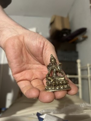 Metall Göttin Figur