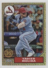 2022 Series 1 1987 Topps Chrome Silver Pack Mojo Yadier Molina #T87C-4 1eu3
