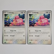 2x Playset Lickitung 124/162 SV05: Temporal Forces Regular