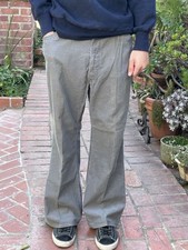 Vintage 70s Levi  s 646 Fits 40x28 Corduroy Flare Pants White Tab Rare Size