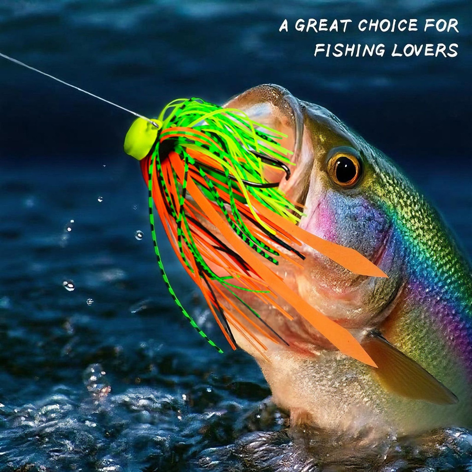 10 pcs Silicone Skirts Streamer Spinnerbaits Buzzbait Squid Rubber Fishing Lures - Image 9