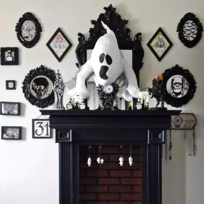 Halloween Broken Window Ghost Decoration For Indoor Outdoor Creepy Halloween