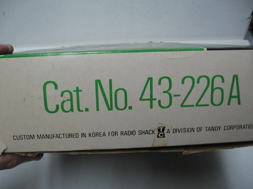 RADIO REALISTA DE COLECCIÓN SHACK SELECTaCOM INTERCOMUNICADOR INALÁMBRICO DE 2 CANALES 43-226A Foto 3 de 4