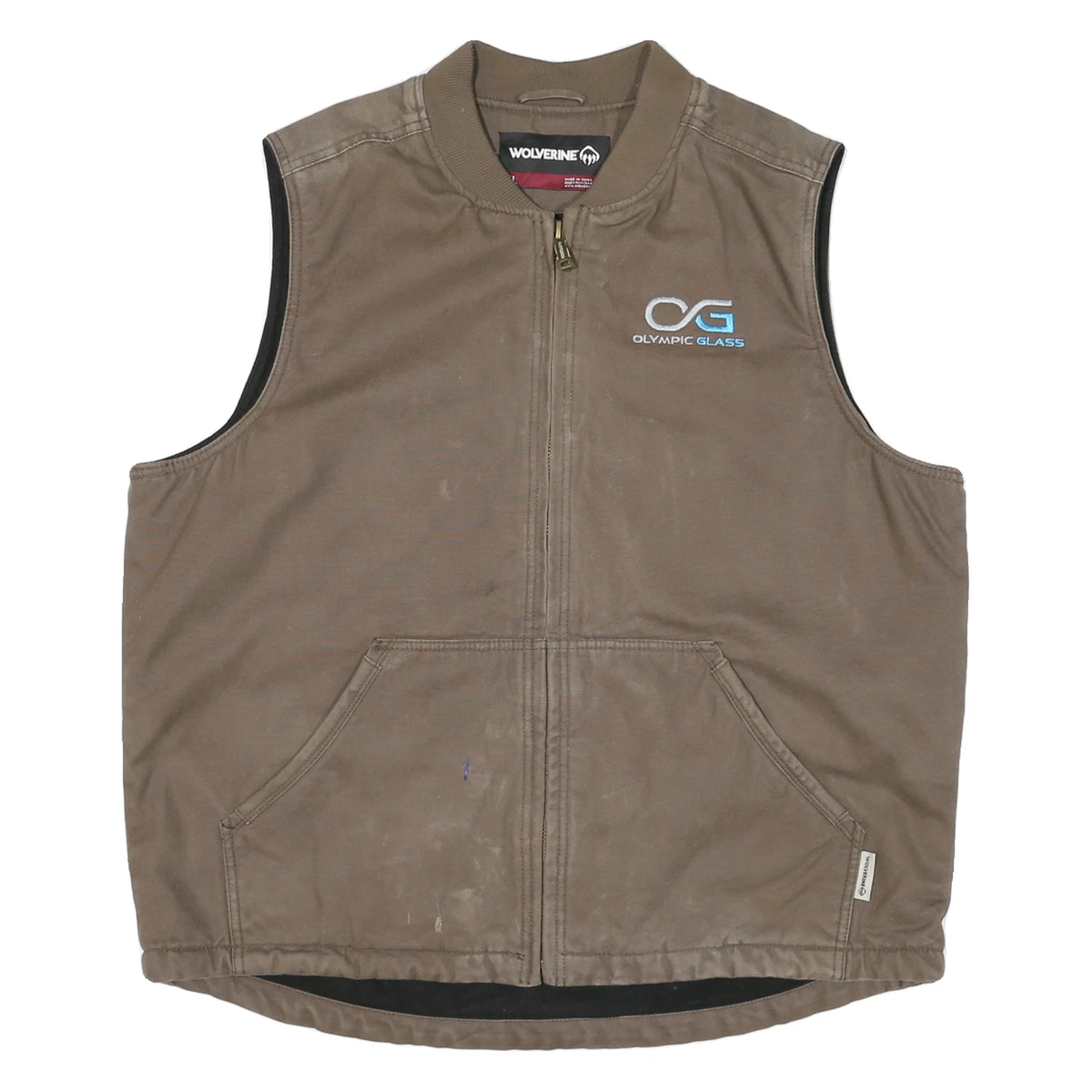 Gilet Orvis Denali – Grand – Marron Bruyère – Polaire Intégrale Avec Poches – Neuf Sans étiquette