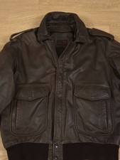 Cuir Serge Pariente - Taille L / XL (Etiquette 2XL) - Marron