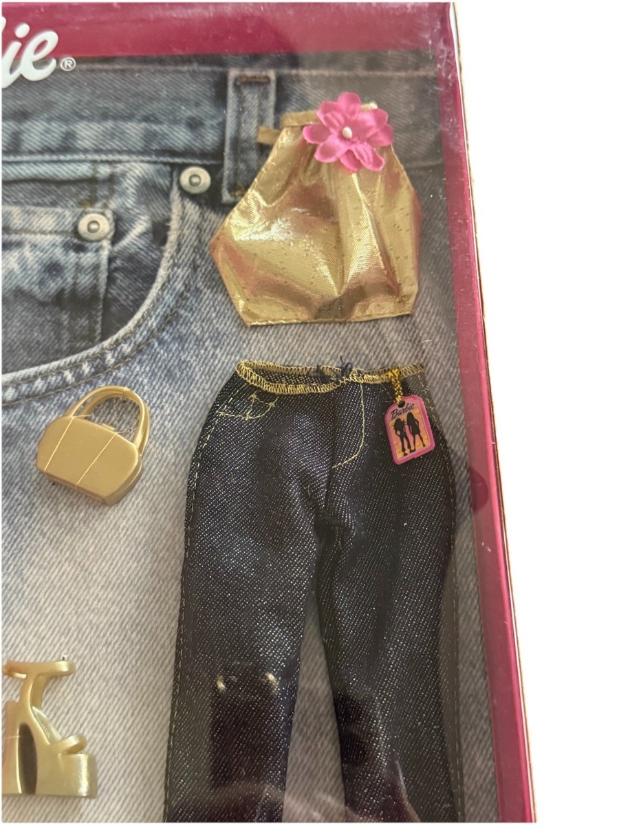Tenue Fashion Avenue Barbie – Réf. 55516 – Année 2001 – Chaussures Mattel – Neuf