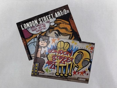 London Street Art 1&2 Book Prestel Hardcover Alex MacNaughton Graffiti art