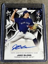 2025 Topps Series 1 - Baseball Stars Autographs Jake Bloss #BSA-JBL (AU, RC)