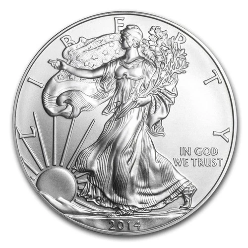 2014 American Silver Eagle - BU .999 Silver