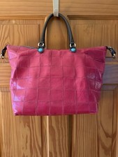 Gabs Italian Leather Pink 4 Way Handbag