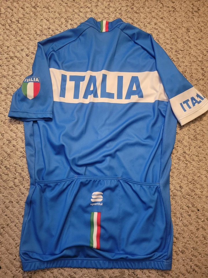 Camiseta deportiva de ciclismo Sportful Italia mediana Foto 4 de 4