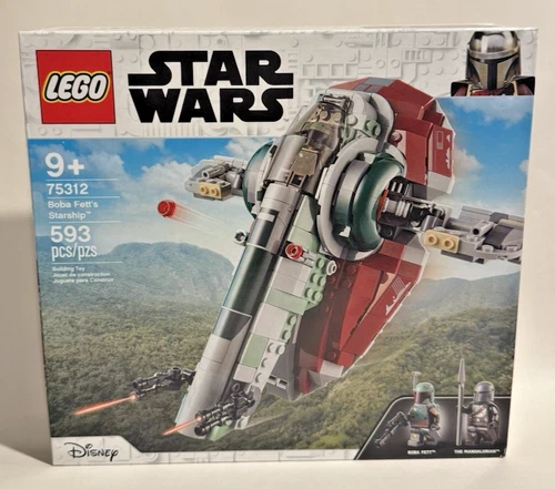 Lego Star Wars Boba Fett's Starship 75312 Unopened 593pcs