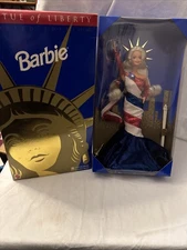 1995 FAO SWARTZ STATUE OF LIBERTY BARBIE Mattel #14664 Sealed Box Vintage