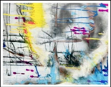 Original Abstract Expressionist Painting – Modern Contemporary Wall Art