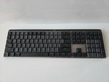Logitech MX Mechanical Wireless Keyboard Full Size Clicky Switch Graphite Tested