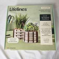 Lifelines Cord-Wrapped Planters Crafting Kit