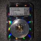 2001 W MS 70 ultra cameo gold eagle 1/10 oz