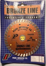 NEW Pearl Abrasive Co. P3 General Purpose Turbo Blade 5″ 5/8″- 7/8″ DIA005BL