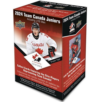 #ad #ad Upper Deck: 2024 Team Canada Juniors Hockey Blaster Box $24.99