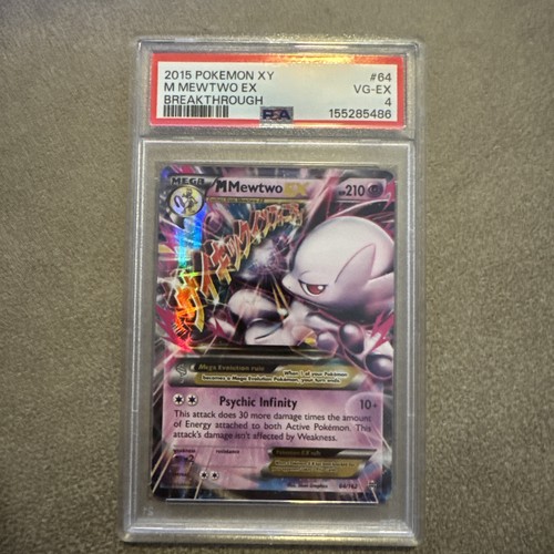 M Mewtwo-EX graded PSA 4 for sale on eBay