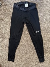 Nike Pro Dri-FIT Mens Training Tights Black Compression Pants Large 5762