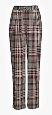 New No Boundaries Juniors Plaid Trousers Size L 11-13