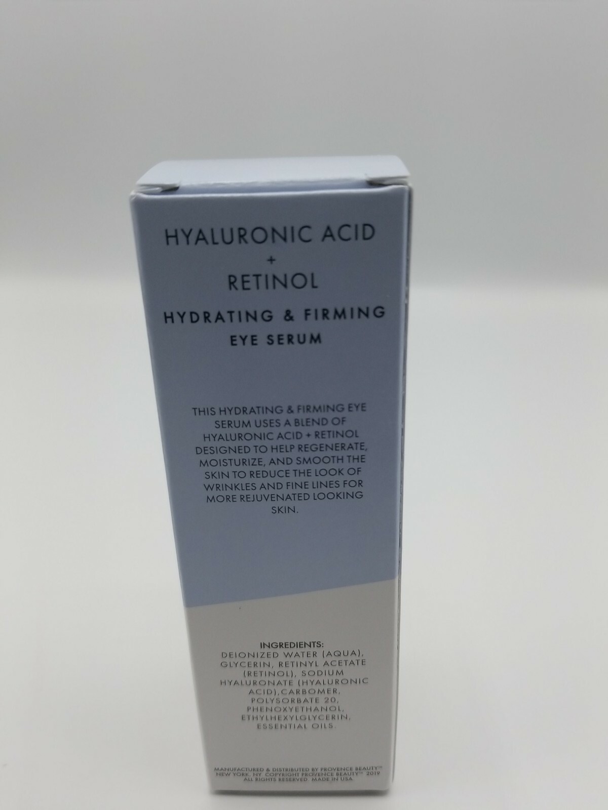 Provence Beauty Hyaluronic Acid + Retinol Hydrating & Firming Eye Serum