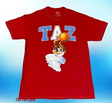 New Space Jam Tune Squad Taz Red Looney Tunes Mens T-Shirt