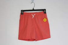 Boy's Magellan Outdoors Shore  Line Washed Boat Fishing Shorts Orange Size S 8 
