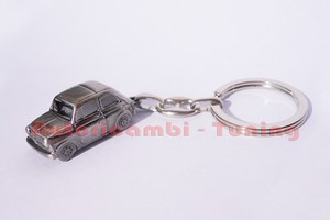 PORTACHIAVI METALLO BIANCO FIAT 500