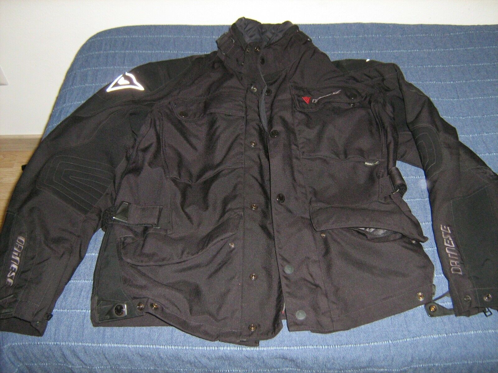 Giacca moto Gore-Tex Dainese Ridder Nero taglia 50 jacket black ebony