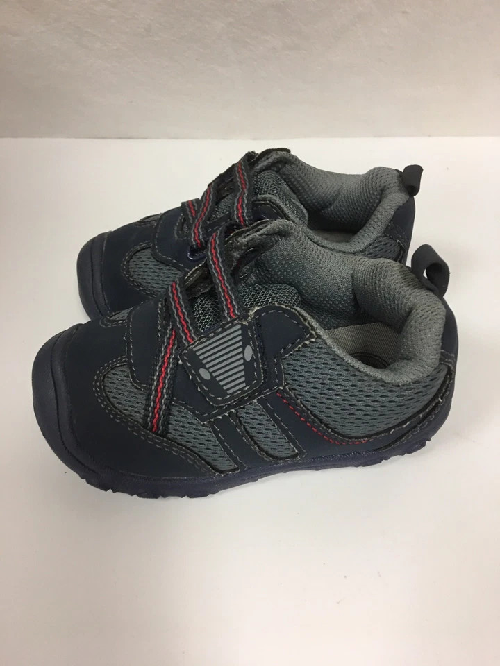 CHILD OF MINE Boys Size 5 Toddler Blue Sneakers Athletic Shoes - Image 4 of 4