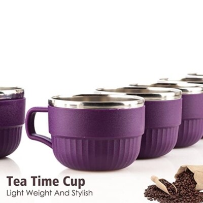 Stainless Steel Tea-Coffee Lover's 1st Choice Tea Coffee Cup