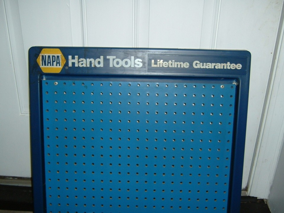Vintage NAPA Hand Tools Display Sign 23 1/2" X 30" eBay
