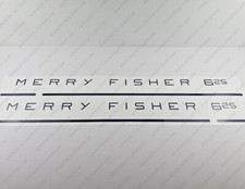 JEANNEAU MERRY FISHER 625 AUFKLEBER 38,9" x 3,2" 2 Stk.